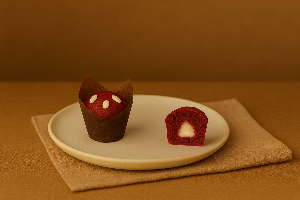 [76868] Mini Tulipano Red Velvet allo Yogurt Bianco 42pz - 26g - 76868