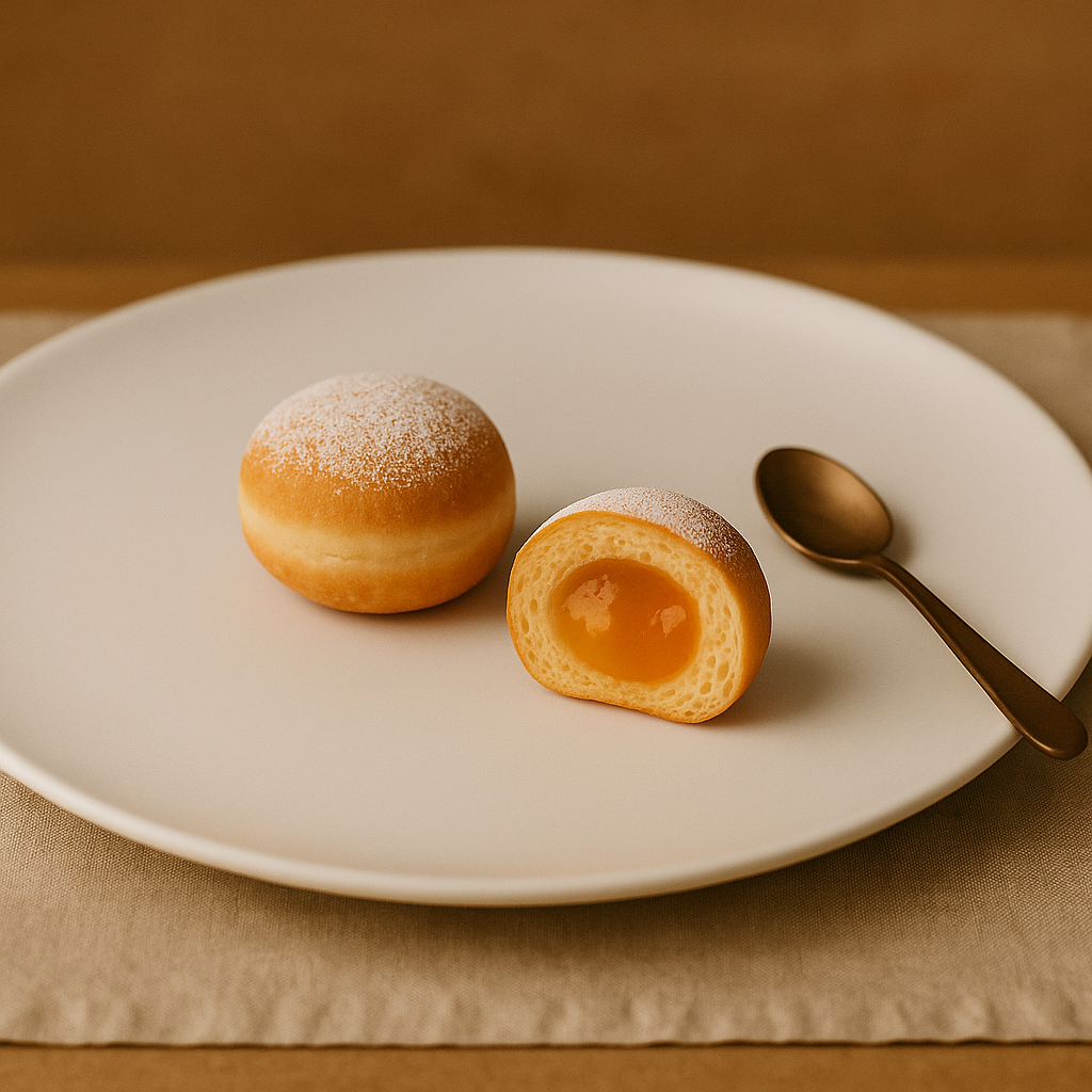 [S9532] Mini Krapfen Albicocca 140pz - 25g - S9532