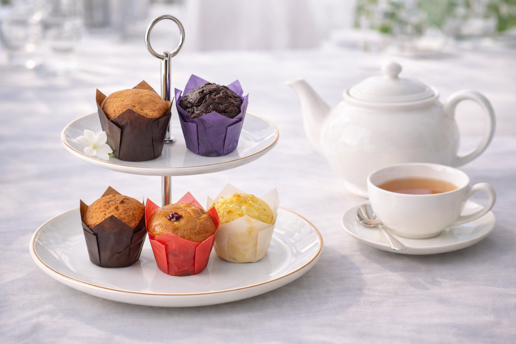 [76656] Assortimento Muffin SG (nature, cacao, frutti di bosco, limone) 20pz - 90g - 76656