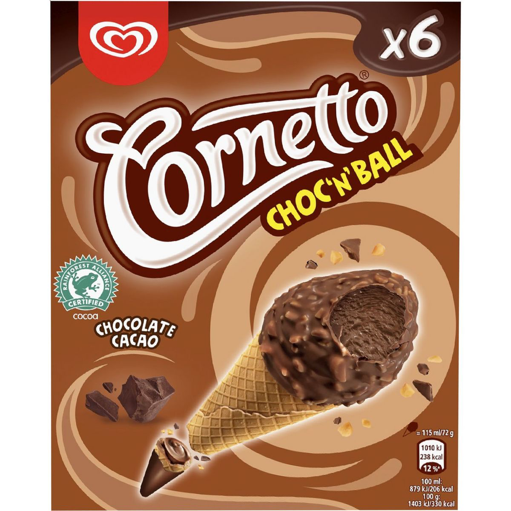 [75292] 75292 - CORNETTO CHOC'N'BALL 20pz