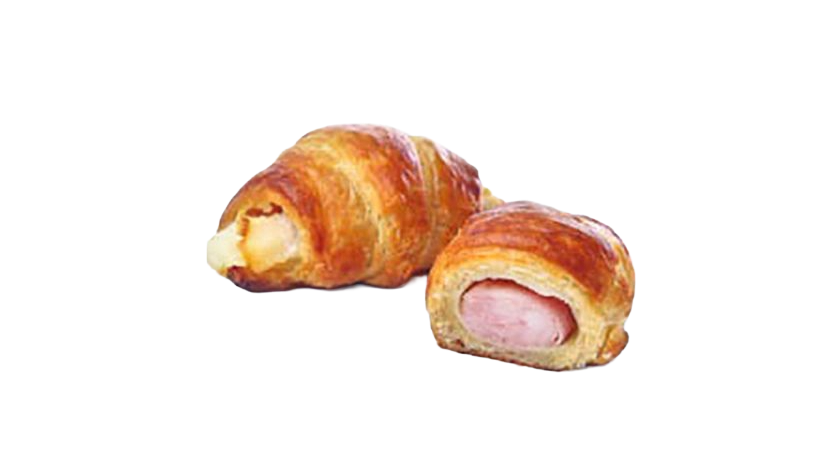 [75487] Mini croissant prosciutto e formaggio 31g - 75487 - 165pz