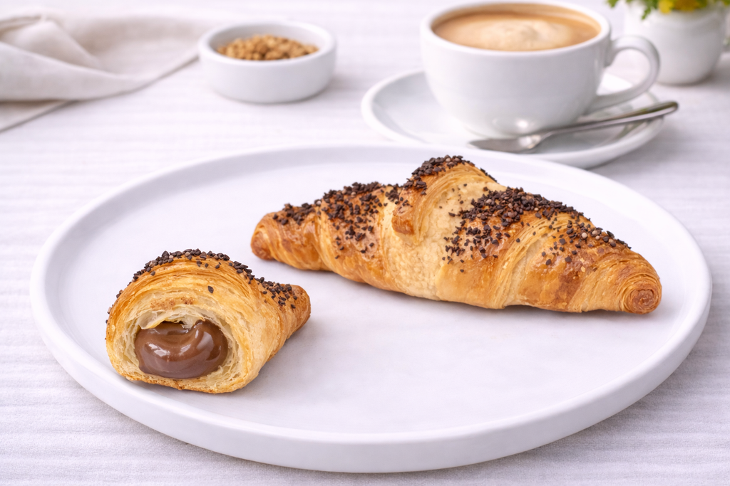 56410 - Mini Croissant Crema Nocciola (45g*90pz)