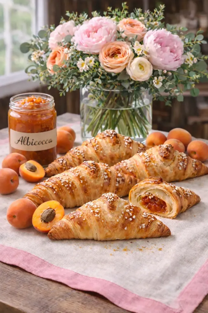 [74838] Croissant Albicocca 48pz - 90g - 74838